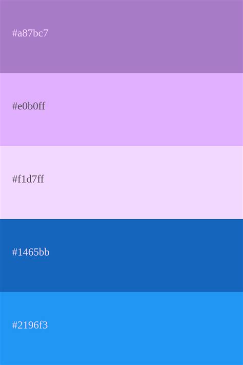 Mauve Color Palette Codes Combinations