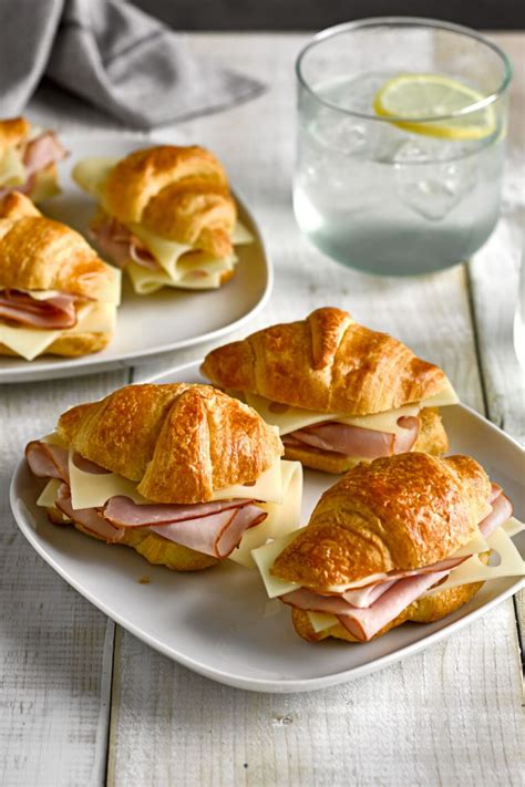 Ham & Cheese Filled Croissants – St Pierre USA | Recipe | Savory snacks