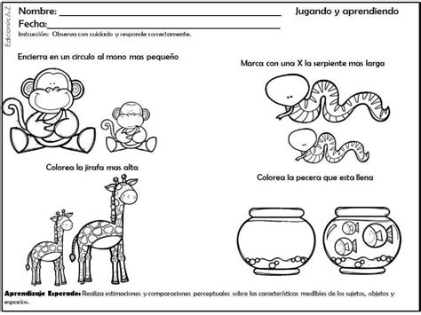 📚50 Fichas Con Actividades Para Desarrollar El Pensamiento Matemático En Niños Descargar