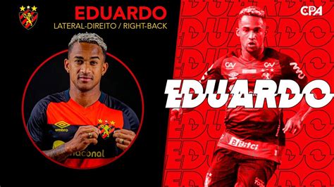 EDUARDO LATERAL DIREITO RIGHT BACK SPORT RECIFE 2022 YouTube