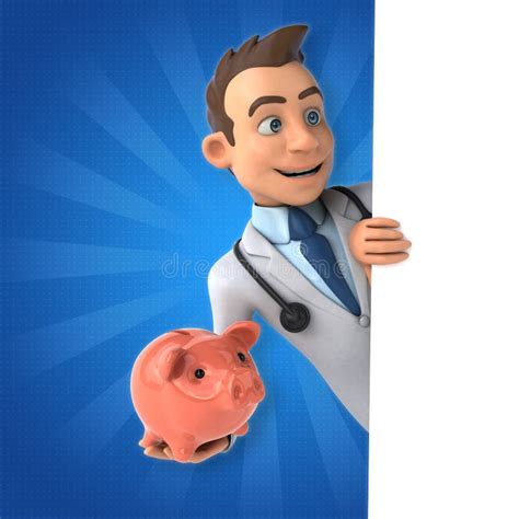 Fun Doctor Stock Illustration Illustration Of Cartoon 73943768