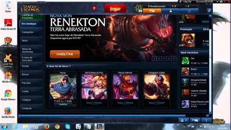 Rp Gratis Season League Of Legends Funcionando Nessa Vers O