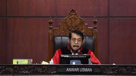 Anwar Usman Sebut Jabatan Milik Allah Usai Dicopot Jabatan Oleh MKMK