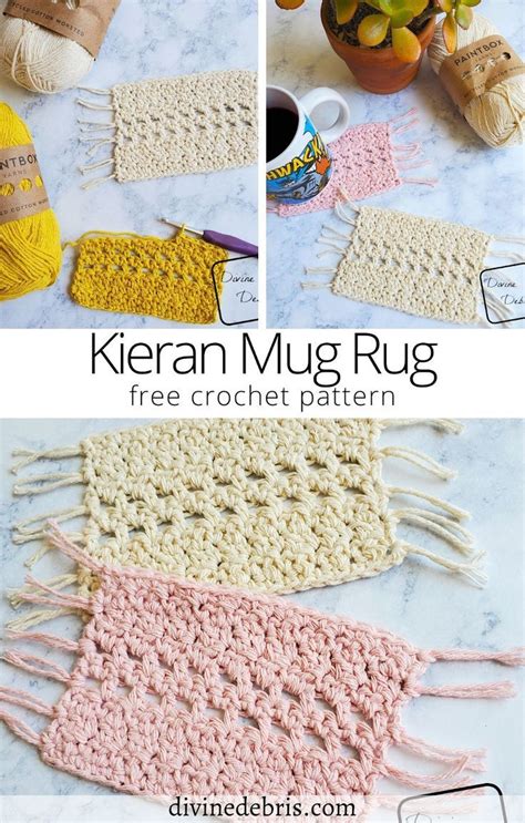 Kieran Mug Rug Free Crochet Pattern By Divine Debris Artofit