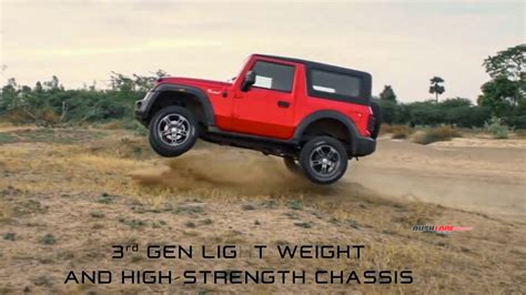 New Thar Goes Off Roading At Mahindra S Test Facility