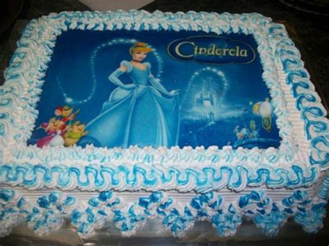 Bolo Cinderela Quadrado - Bolo da Cinderela – 50 Inspirações Apaixonantes da Princesa da Disney!