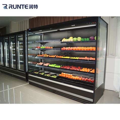 Supermarket Upright Vegetable Produce Vertical Commerical Fruit And