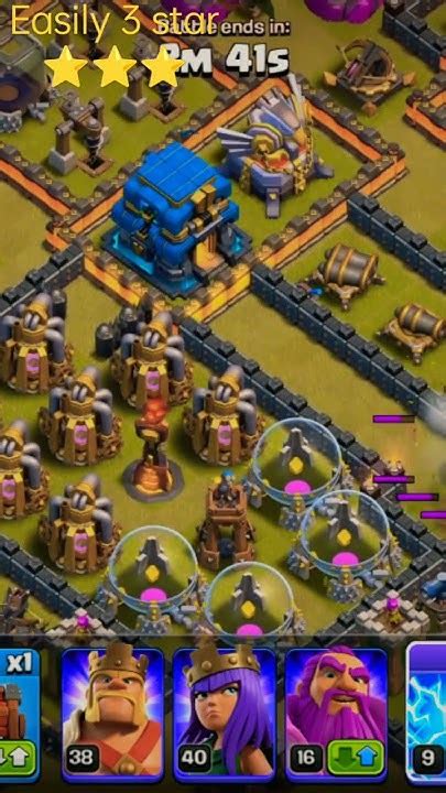 Coc Clan War League Easily 3 Star ⭐⭐⭐ Th12 3 Star Attack Strategy Youtubeshorts Viral Shorts