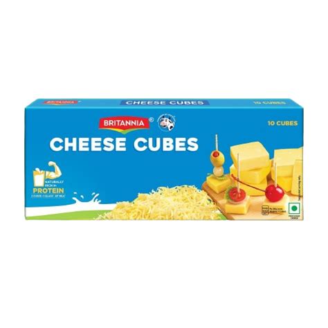 Britannia The Laughing Cow Processed Cheese Cubes Goodness Of Cows