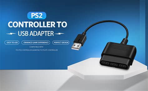 Amazon Xahpower PS2 Controller To USB Adapter Converter Cable