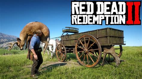 Rdo Horses And Hunting Wagon In Single Player Mod Red Dead Redemption 2