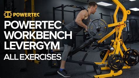 Powertec Workbench Levergym All Exercises Ejercicios De