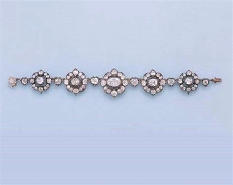 AN ANTIQUE DIAMOND BRACELET | Antique diamond, Bracelets, Diamond