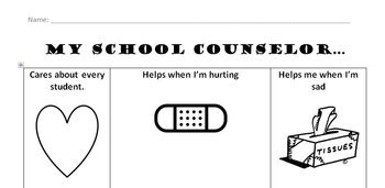 Meet The Counselor Worksheet By Counsel Creative TpT