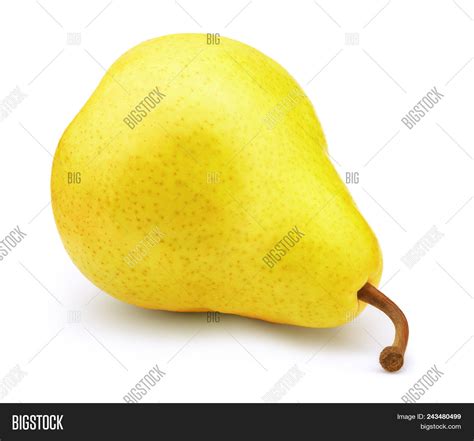 Fresh Yellow Pear Image Photo Free Trial Bigstock