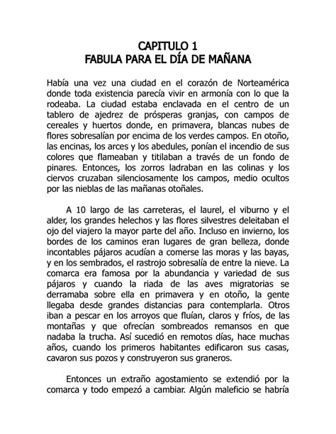 La Primavera Silenciosa Rachel Carson Libro Completo Pdf Libros