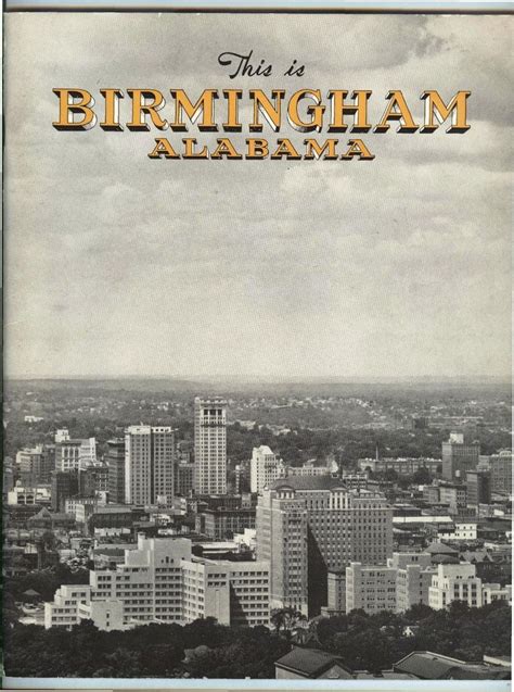 1950s Birmingham Alabama: lavish promotional & history pictorial book ...