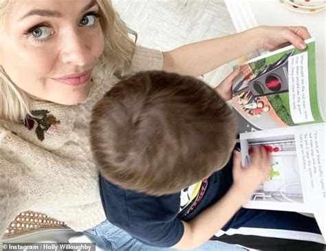 Holly Willoughby Shares A Glimpse Of Homeschooling Her Son Chester In