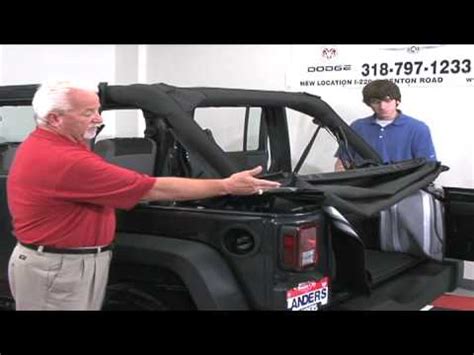 How To Remove Wrangler Soft Top