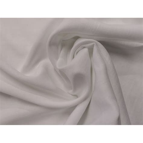 Lin Viscose Blanc