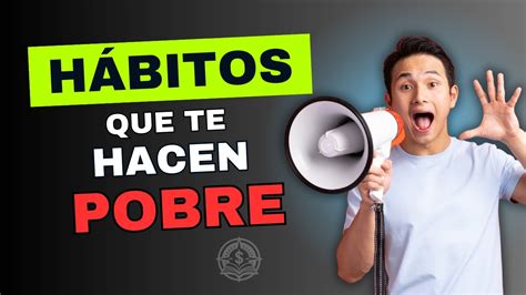 5 HÁBITOS que te mantienen POBRE YouTube