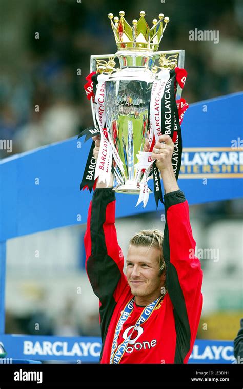 DAVID BECKHAM MANCHESTER UNITED FC GOODISON PARK EVERTON 11 May 2003 ...