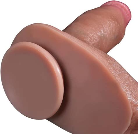 Realistischer Dildo Mit Starkem Saugnapf Fl Ssiges Silikon