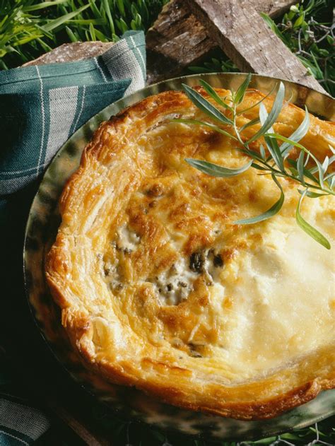 Recette tarte au roquefort de grand père Marie Claire