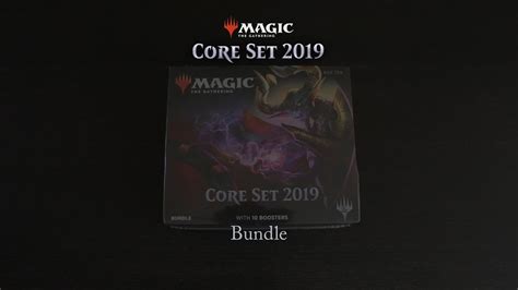 Magic The Gathering Core Set 2019 Bundle YouTube