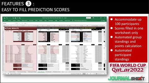 World Cup Predictor Game Template Excel Templates