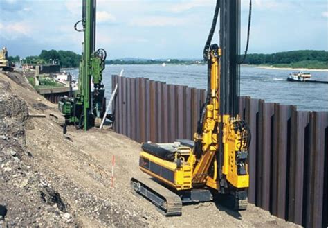 Installation of steel sheet piles | ArcelorMittal Sheet Piling