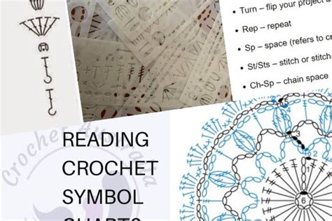 Reading Crochet Symbol Charts Crochet Australia