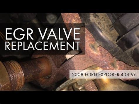 2007 Ford Explorer Egr Valve Location