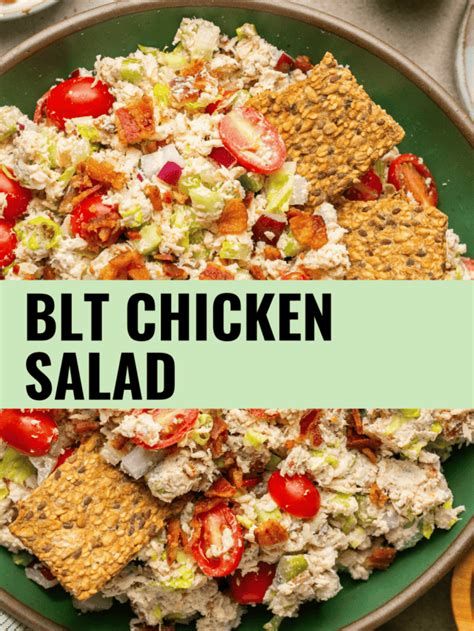 Blt Chicken Salad Erin Lives Whole