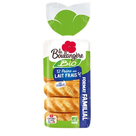 Pain Au Lait Frais Bio La Boulang Re X G La Belle Vie