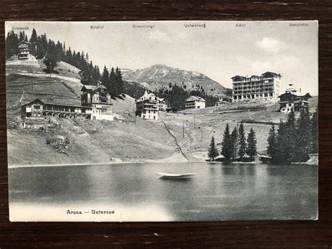 Arosa Untersee Mit Hotels Bristol Beaurivage Eden Kaufen Auf