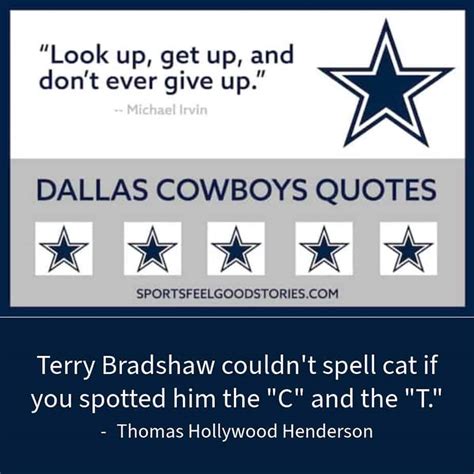 50+ Best Dallas Cowboys Quotes and Sayings (Funny & Notable)