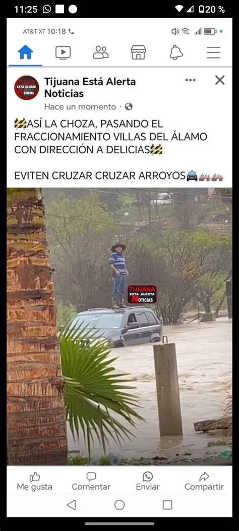 REPORTE POR LLUVIA EN TIJUANA Ordenan Suspenden Clases Escolares El