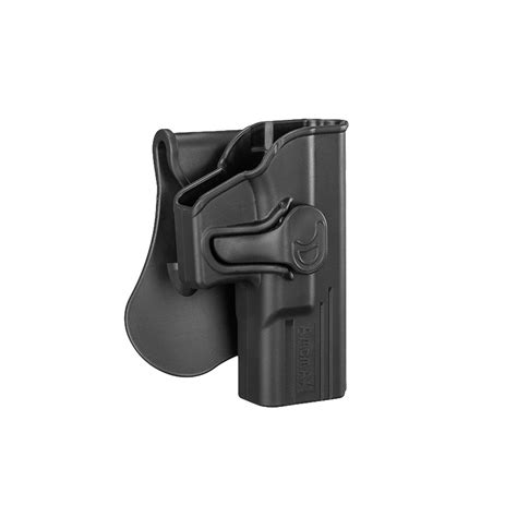 Amomax Right Handed Tactical Holster For Glock 192332 Black Airsoft Megastore