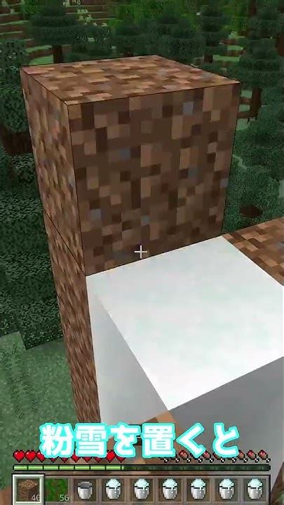 粉雪ブロックとツタあるだけで隠し通路が作れる！？【ゆっくり解説】shorts【minecraft】【マインクラフト】 Youtube