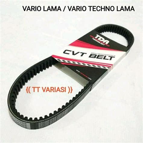 Jual V Belt Vario Lama Vario Techno Lama TDR Racing Di Lapak TT