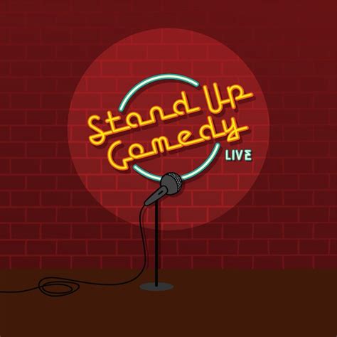 Premium Vector | Stand up comedy open mic