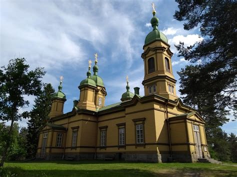 Bezauberndes Ilomantsi Kantele Kirchen Karelische Piroggen FinnTouch