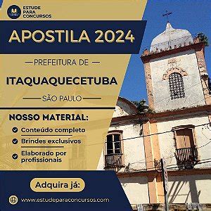 Apostila Prefeitura De Itaquaquecetuba Sp T Cnico De Enfermagem