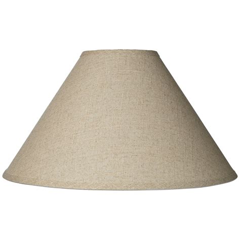 Springcrest Large Empire Lamp Shade With Fine Burlap Spider Replacement Harp And Finial