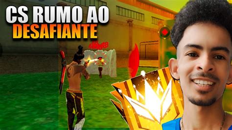 FREE FIRE AO VIVO RUMO AO DESAFIANTE NOVA TEMPORADACS ATE O