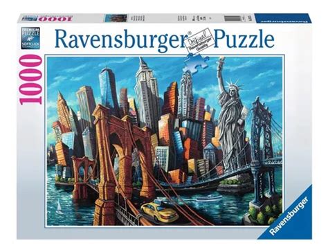 Rompecabezas Puzzle Welcome To New York Ravensburger Mercadolibre