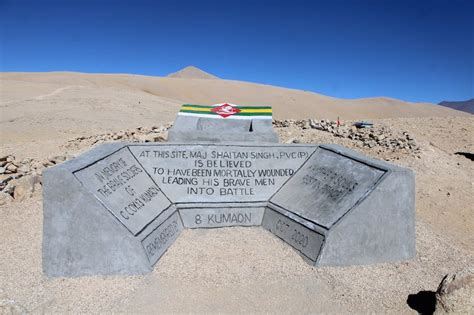 1962 war hero Major Shaitan Singh’s Rezang-la ‘memorial’ razed in ...