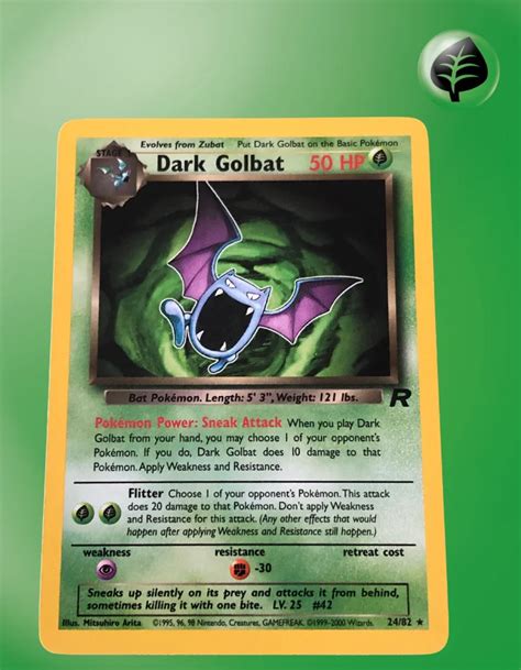 Dark Golbat Tcg Coleccionistas