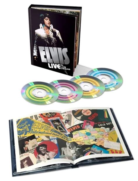 Elvis Presley Cd X Live In Las Vegas Masters Remastered Box Set Mit